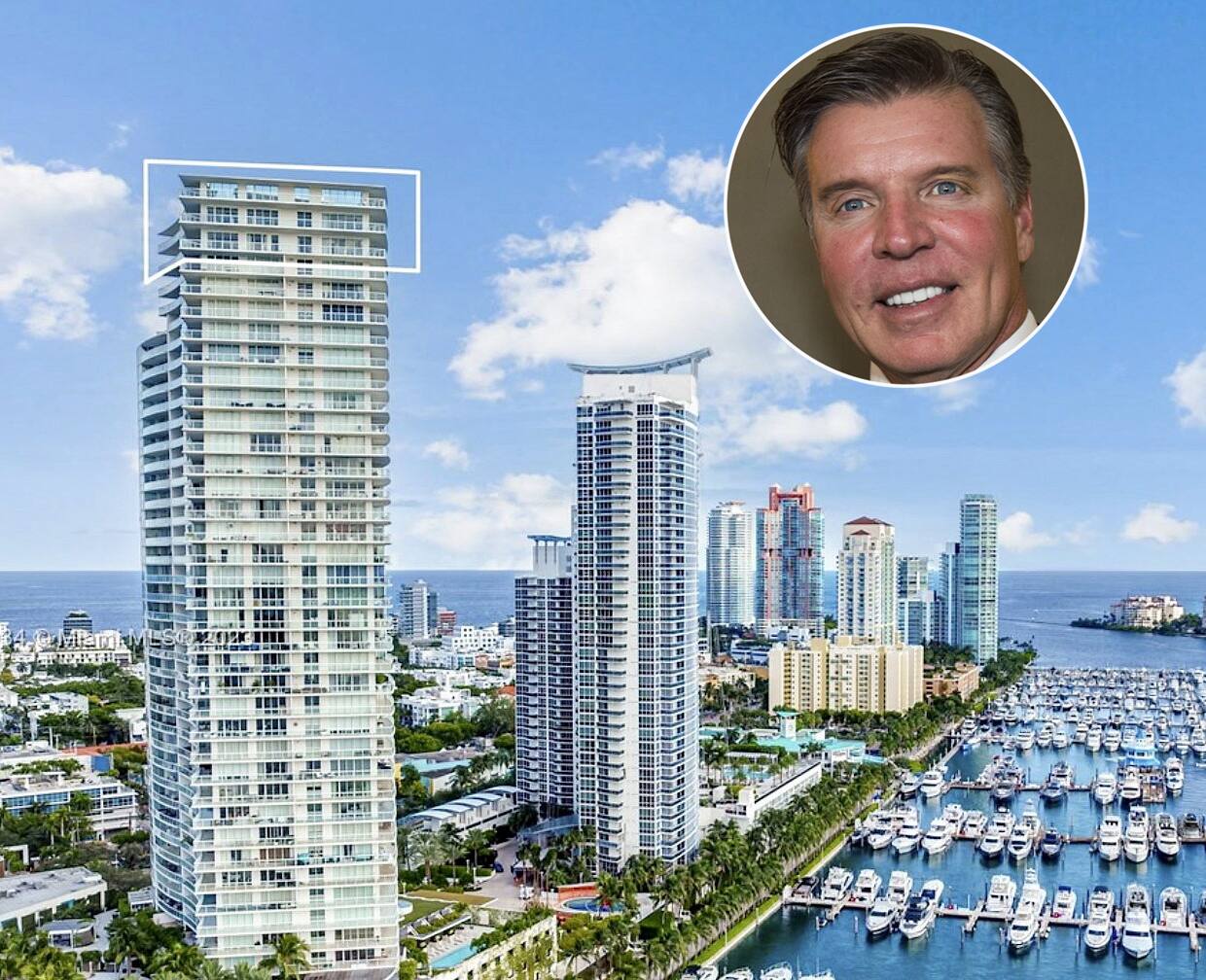 R&eacute;al Bouclin forc&eacute; de baisser le prix de son penthouse de Floride
