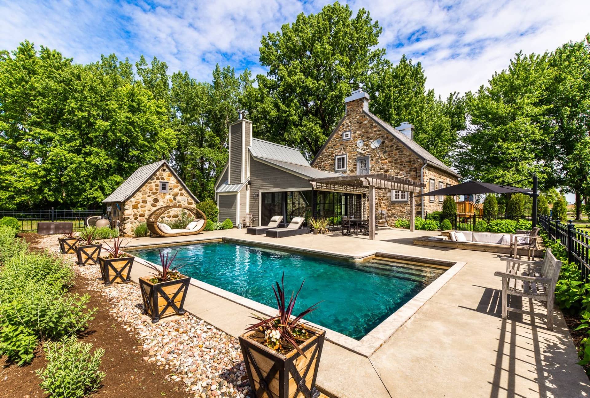 Une maison de 1799 rénovée et à couper le souffle