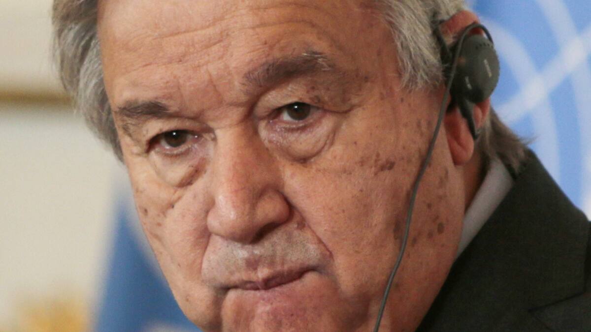 Le chef de l'ONU appelle la Russie à libérer les exportations de céréales ukrainiennes