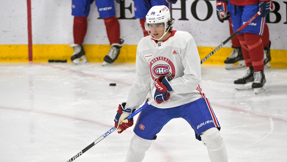 À VOIR: David Reinbacher déjà de retour à Montréal