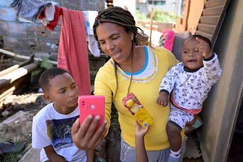 A starving 11-year-old girl's cry for help has moved Brazil