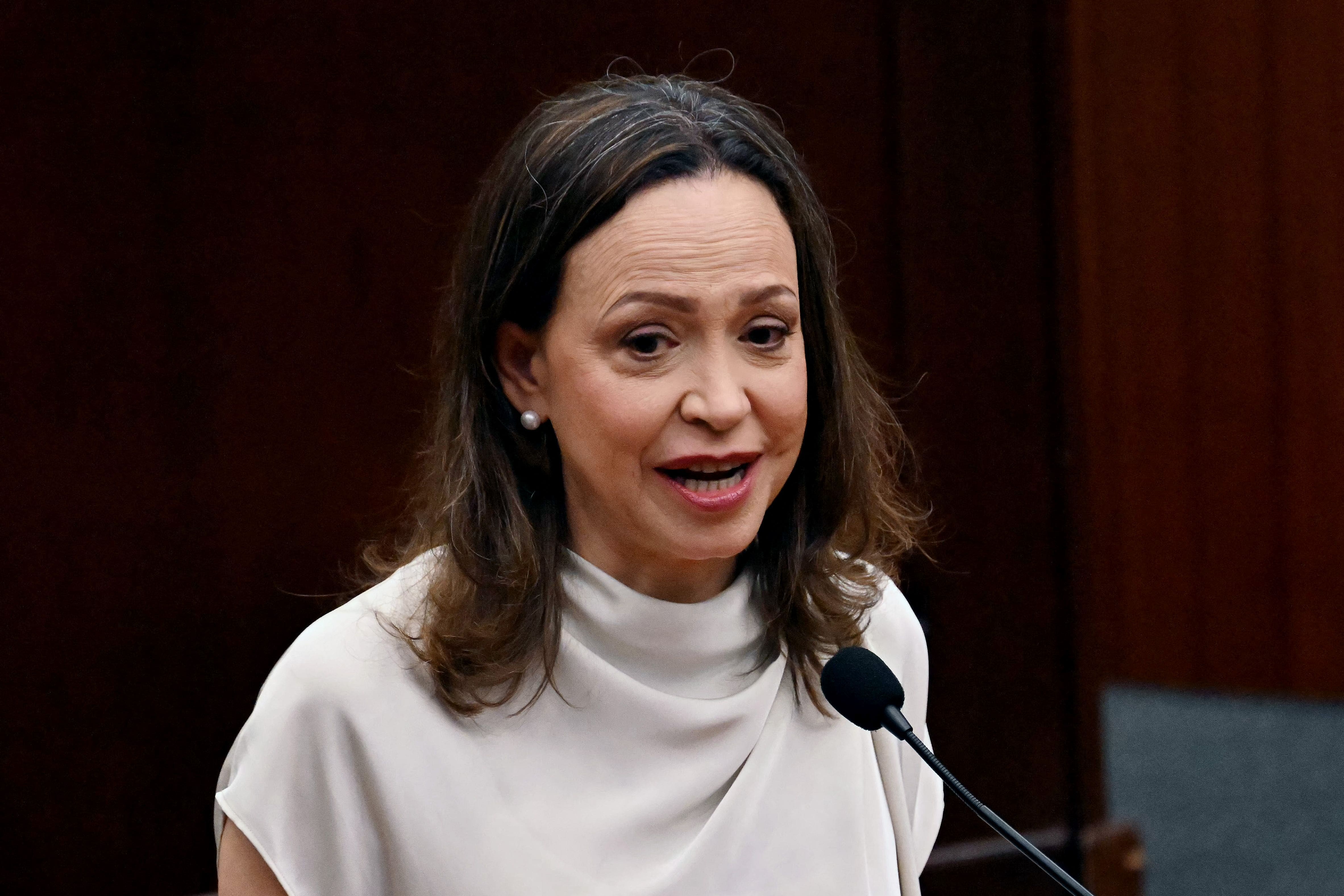 La cheffe de l'opposition Machado empêchée de rentrer au Venezuela