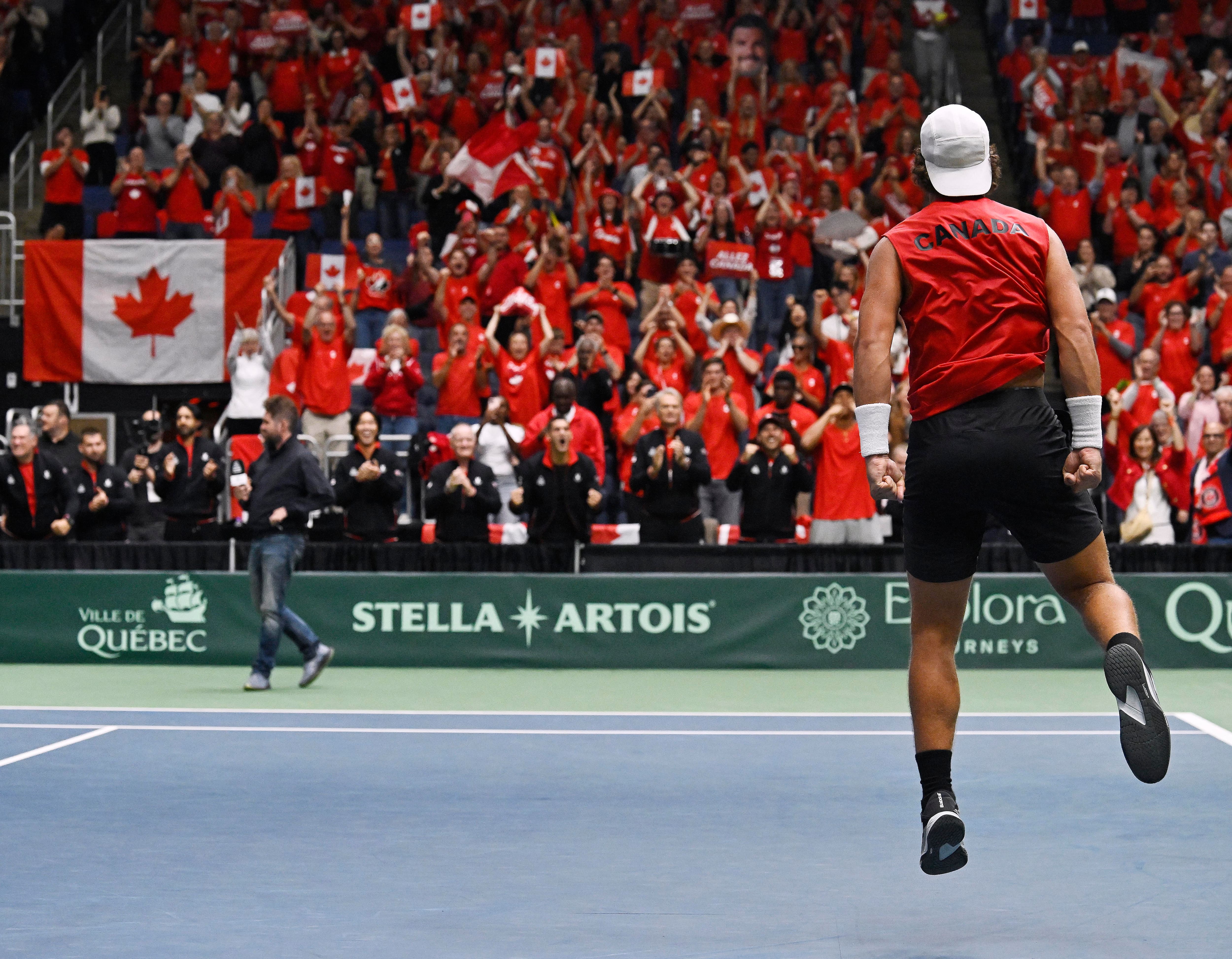 Coupe Davis: Québec bat le record de foule de tous les temps