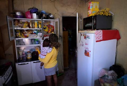 A starving 11-year-old girl's cry for help has moved Brazil