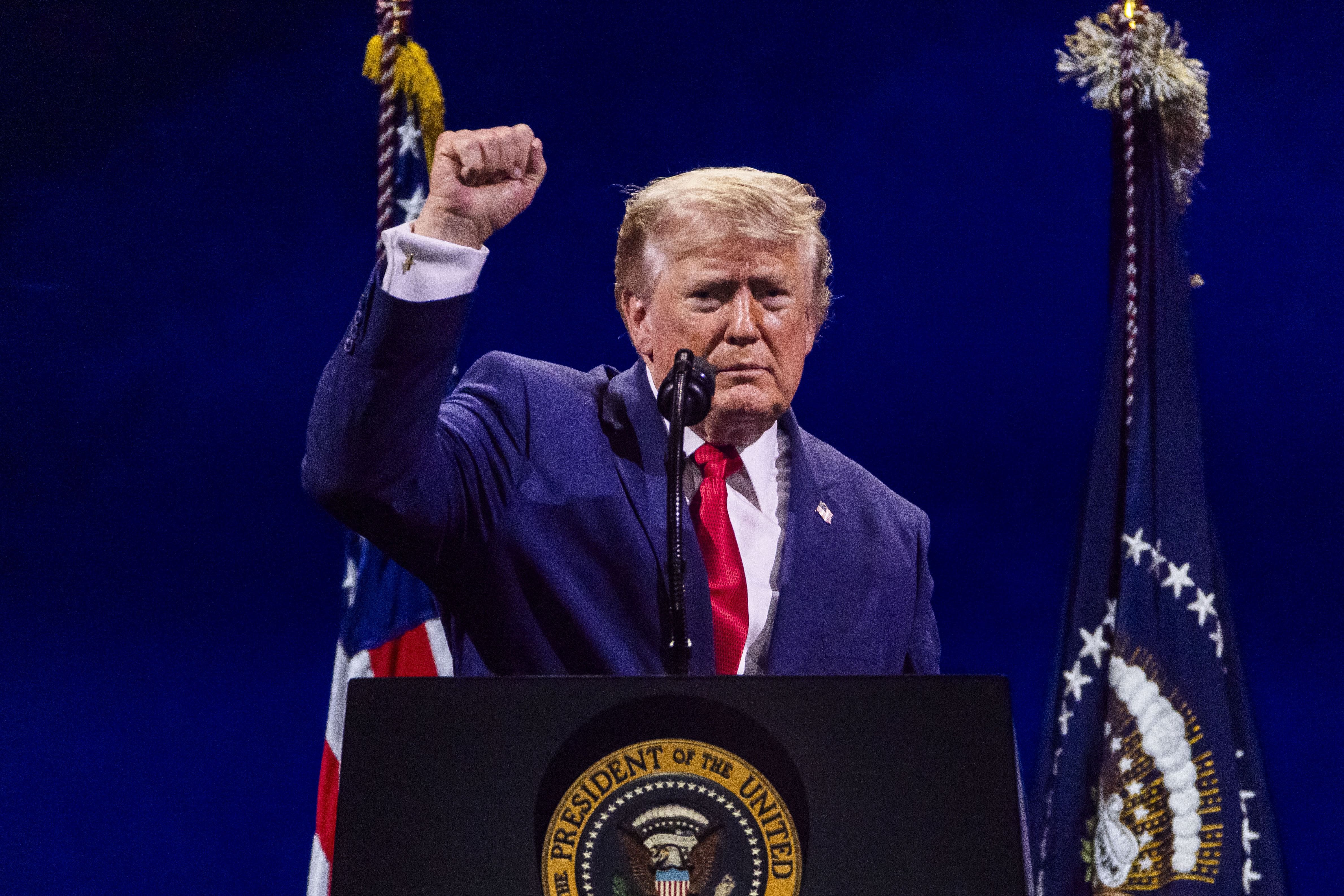 Trump attacks communism: a threat as real as a ‘Martian invasion of Texas’