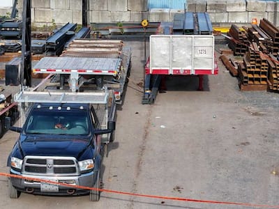 The accident at work happened on October 19, 2023 in the area of rue Provinciale.