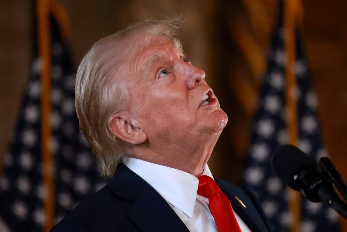 Le nouveau mensonge de Donald Trump: les foules de Kamala Harris seraient cr&eacute;&eacute;es par IA