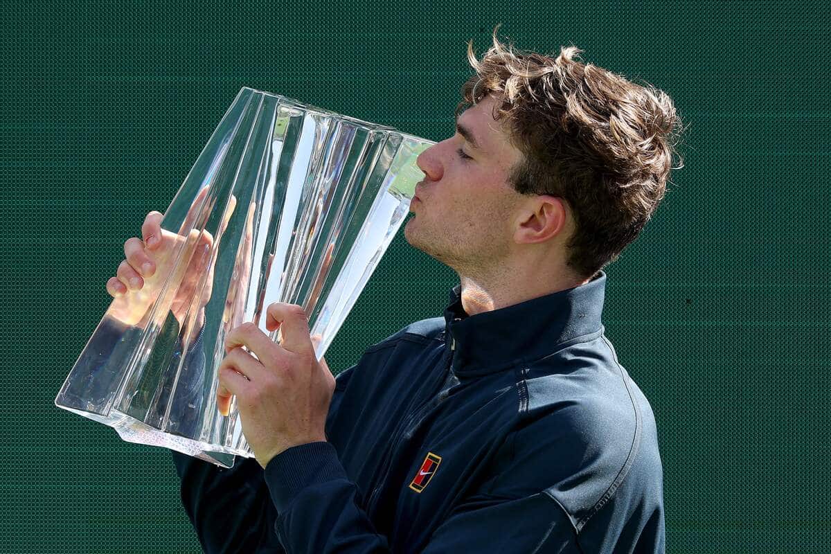 Draper bat Rune en finale et remporte le Masters 1000 d'Indian Wells ...