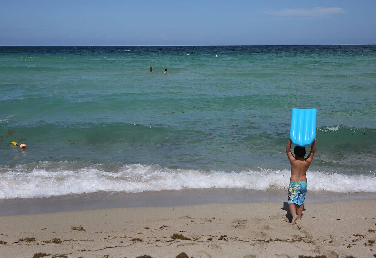 A child whose leg was amputated in a shark attack in Florida