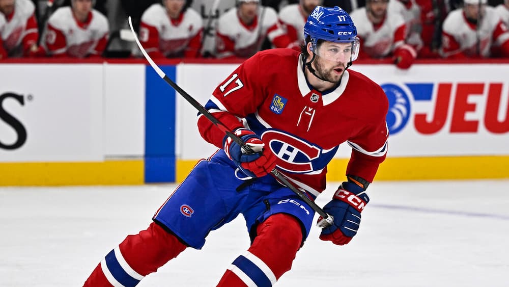 Représentant du Canadien pour le Bill-Masterton: Josh Anderson a choisi de se retrousser les manches