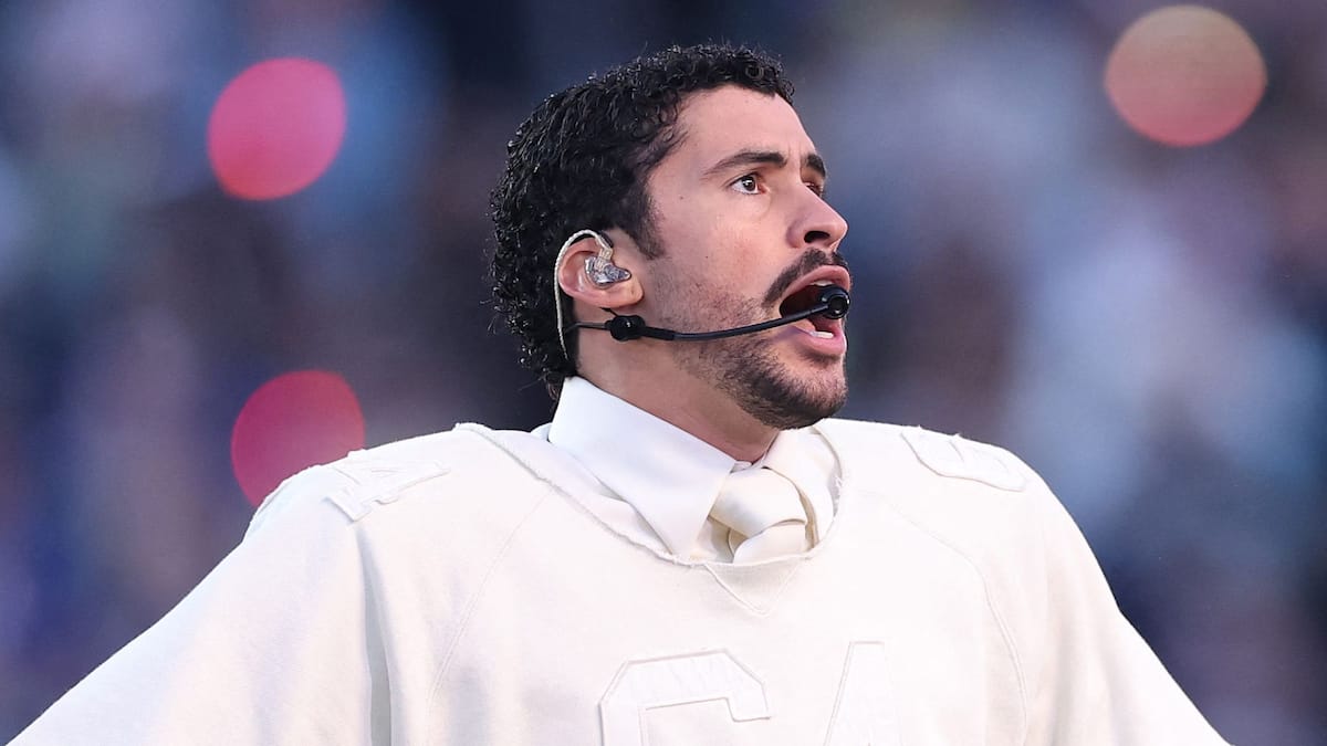 Les écoutes de Bad Bunny sur Spotify ont bondi de 470% aux États-Unis et de 210% dans le monde après le Super Bowl