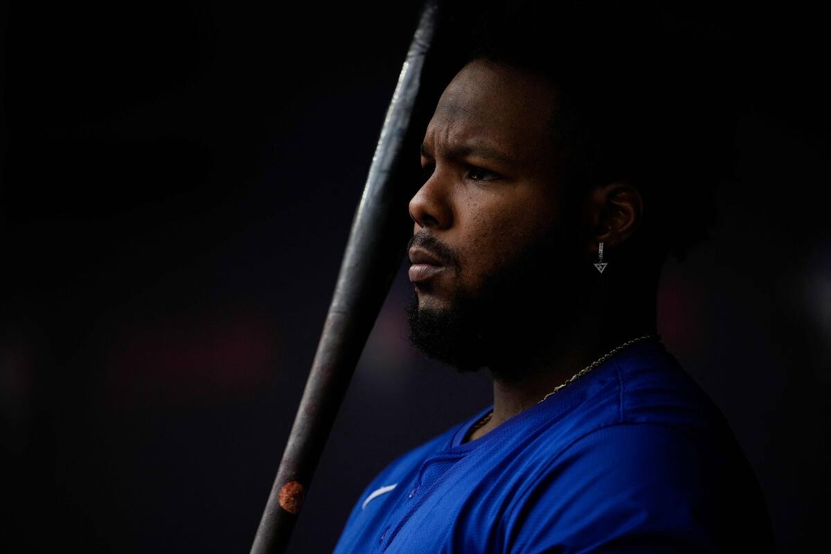 Vladimir Guerrero Fils era un niño cuando, el 29 de septiembre de 2002, había acompañado a su padre en el campo del estadio olímpico, en Montreal.