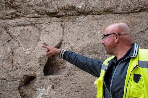 Israel: discovery of a mysterious handprint in East Jerusalem