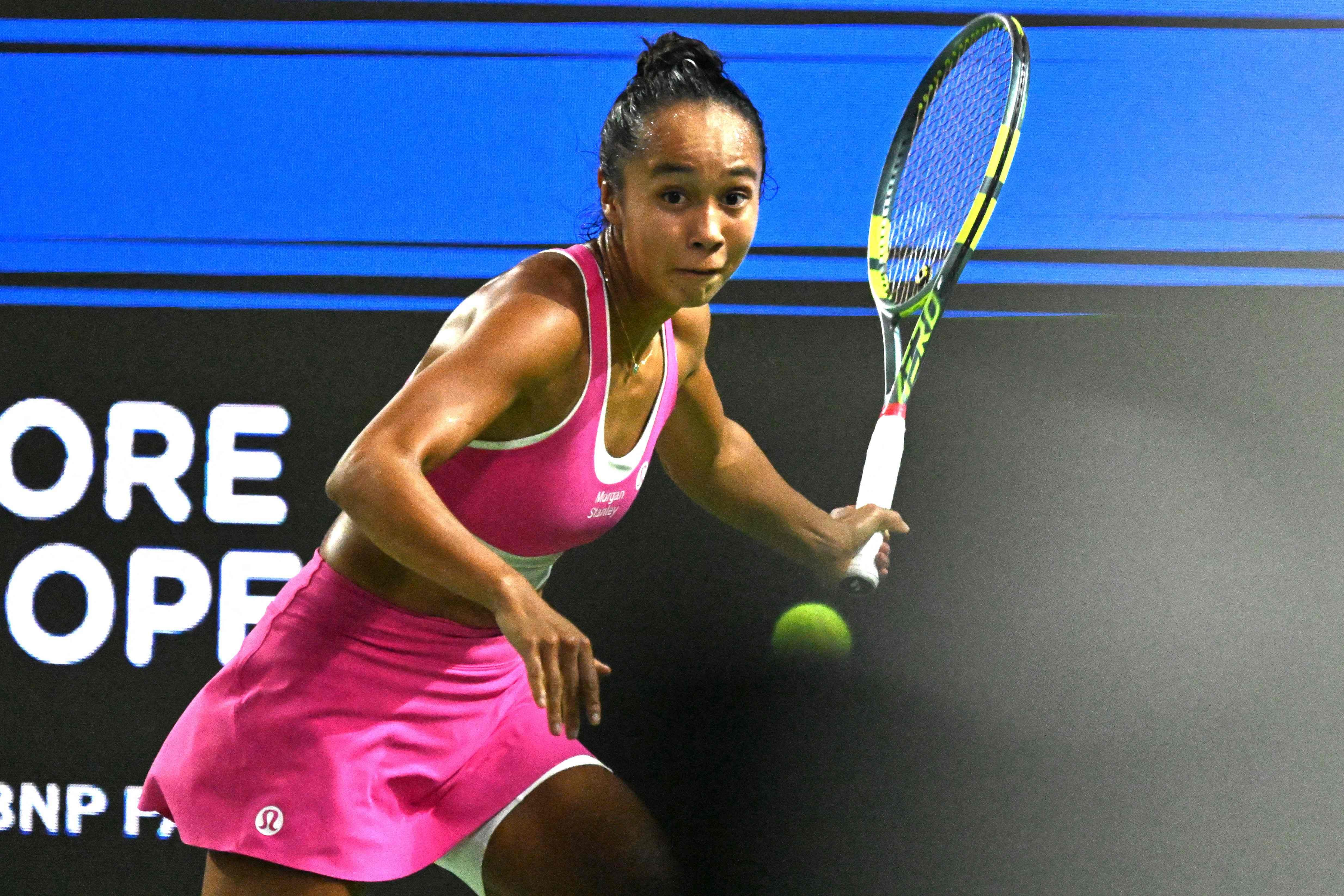 Tournoi de Singapour: Leylah Fernandez se paie une top 10 et passe en demi-finale