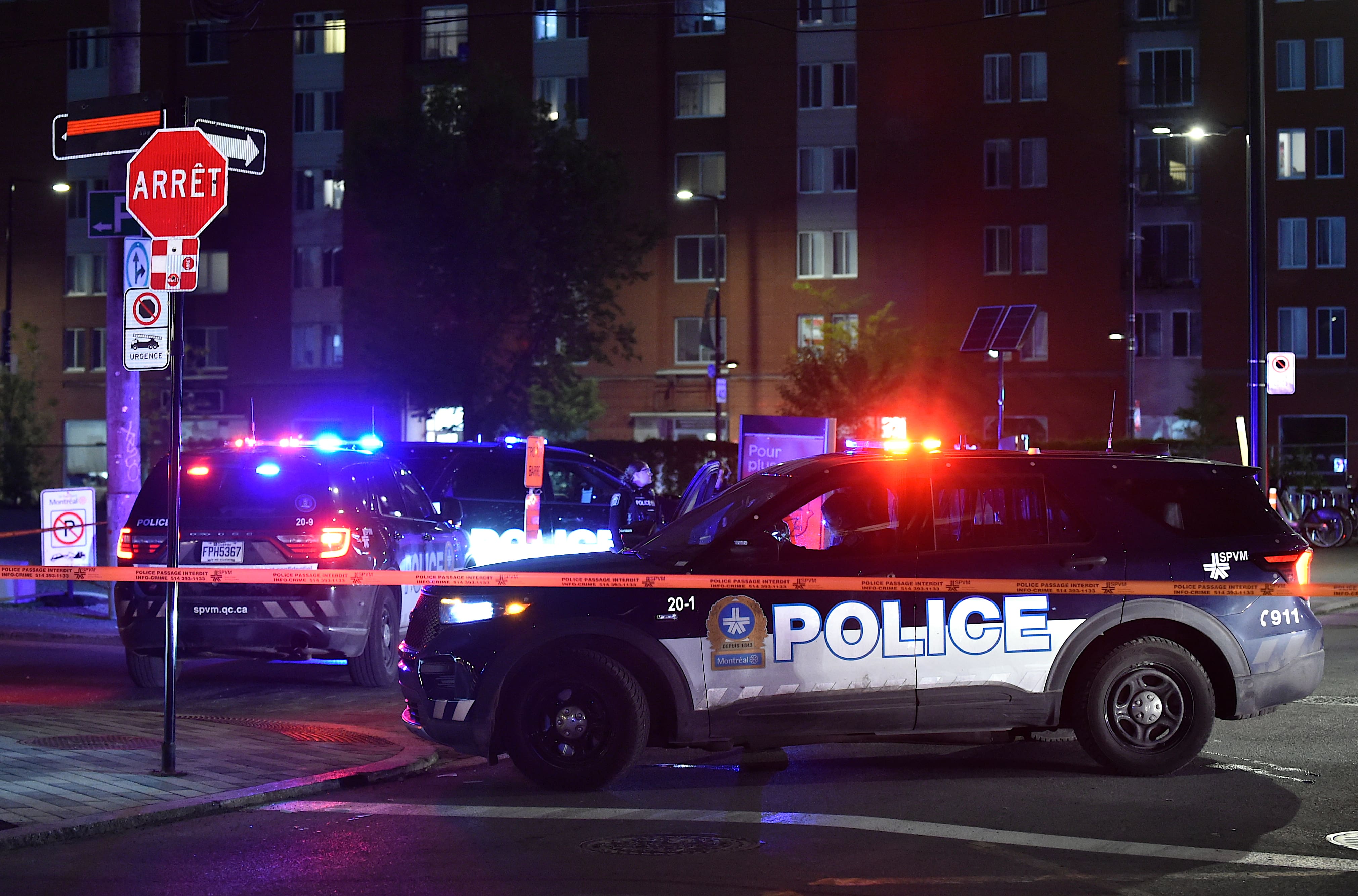 Des coups de feu tirés en pleine rue dans le centre-ville de Montréal