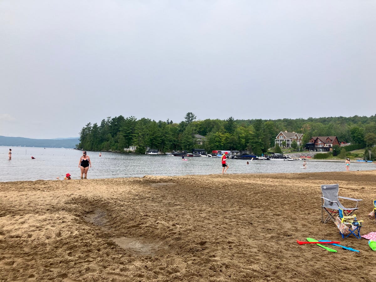 Dernier week-end pour la baignade ouverte au public &agrave; la plage du lac Saint-Joseph