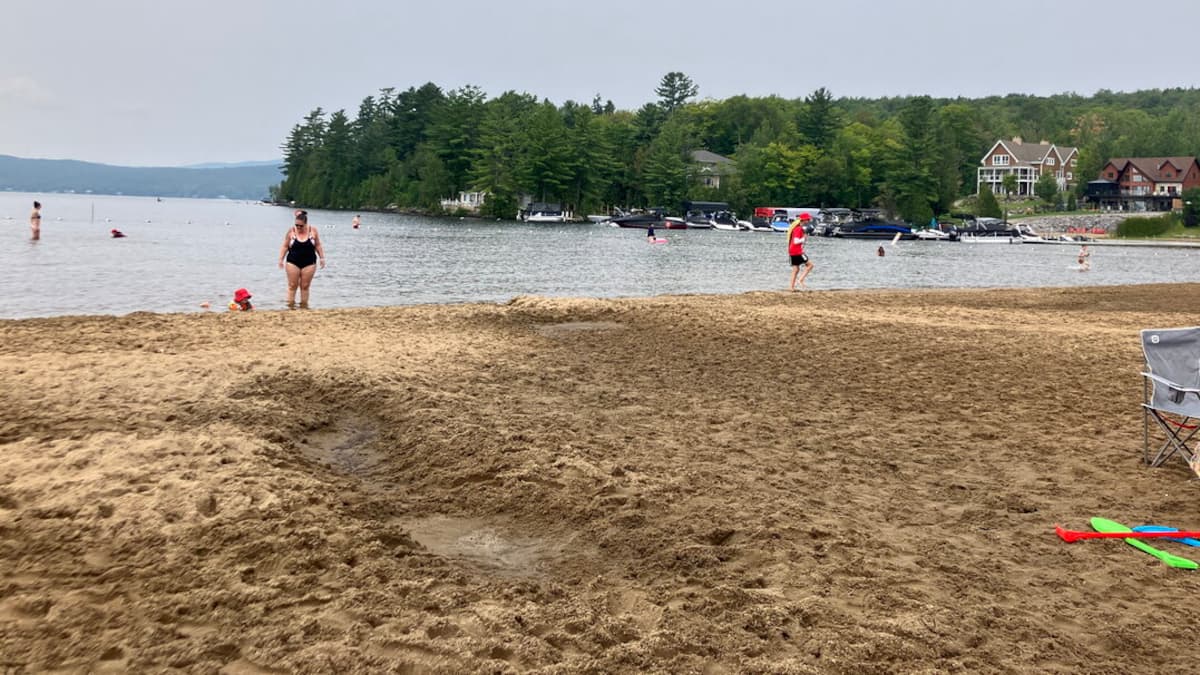 Dernier week-end pour la baignade ouverte au public à la plage du lac Saint-Joseph