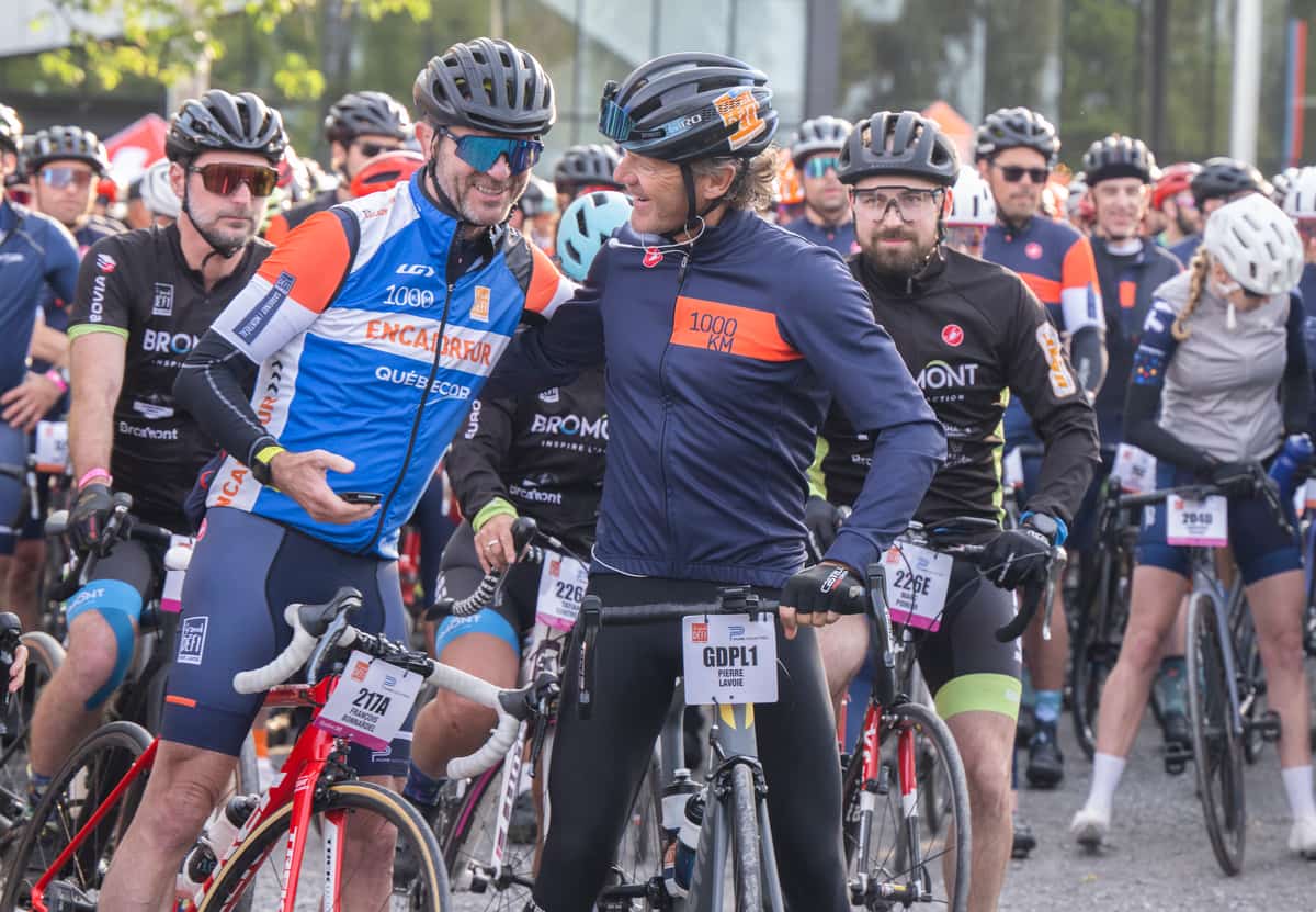 Un total de 1140 cyclistes tenteront de relever le défi pendant quatre jours