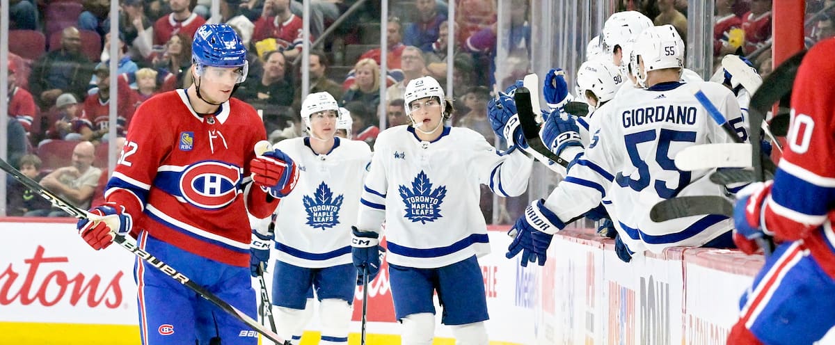 Défaite de 2 à 1: Le Canadien se réveille trop tard face aux Maple Leafs