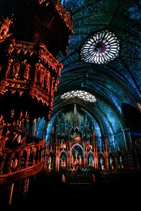 Basilique Notre-Dame: la magie d’«AURA» envoûte encore