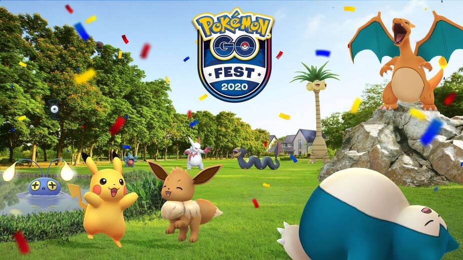 Image principale de l'article Le Pokémon Go Fest 2020 sera 100% numérique