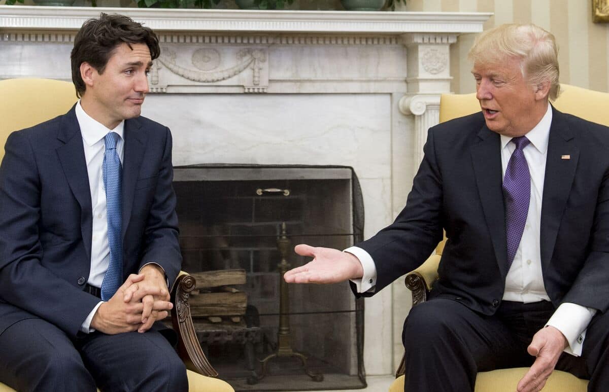Justin Trudeau dit que la mobilisation des Canadiens va aider Carney à négocier avec Trump
