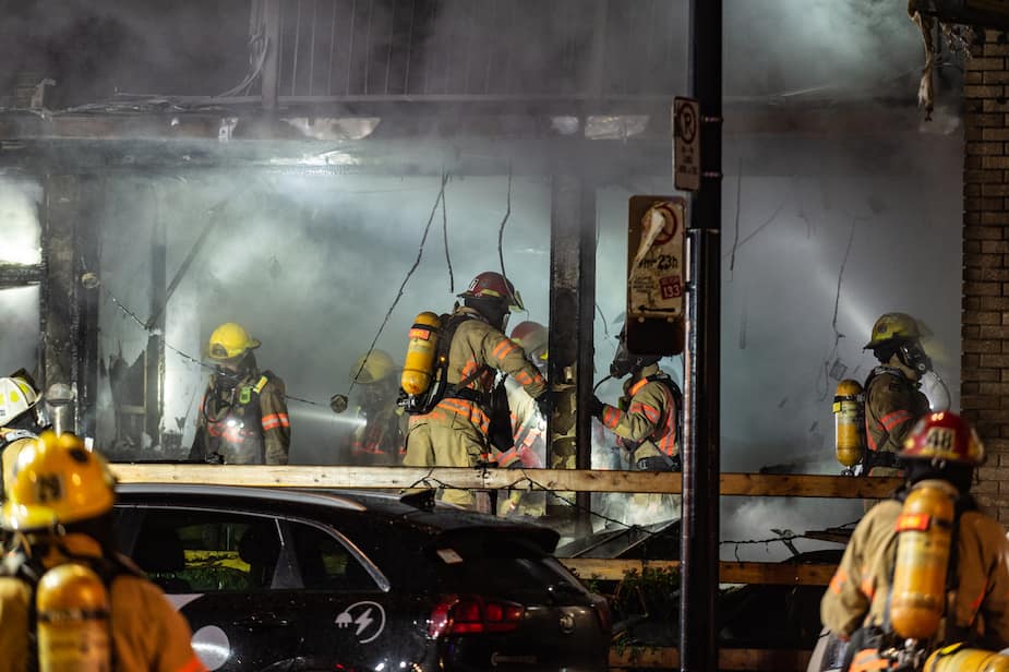 The Ravage Quebec Building Une pizzéria de Montréal ravagé par le feu dans Rosemont | Silo 57