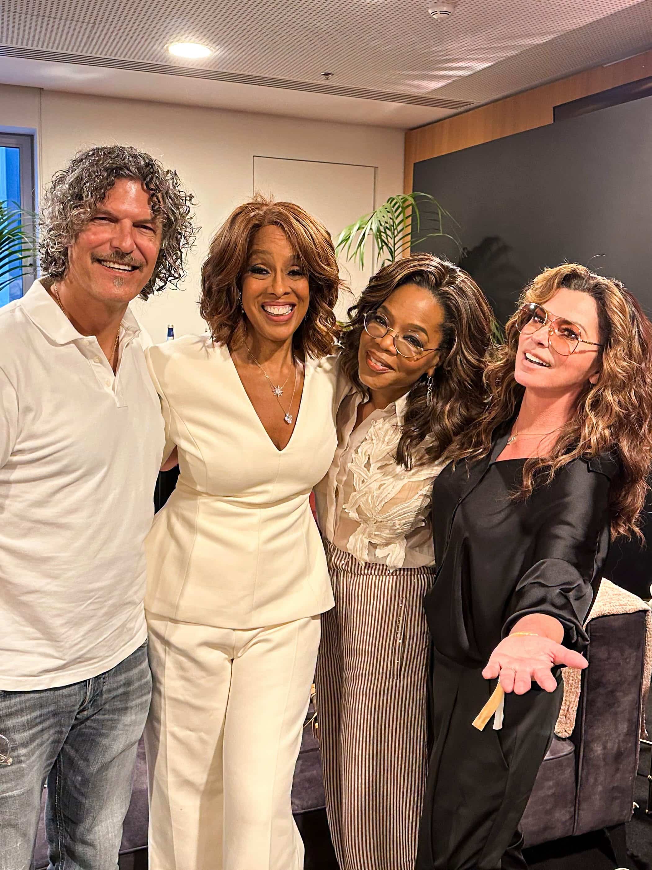 [PHOTOS] Shania Twain et Oprah Winfrey réunies à Paris pour le premier concert de Céline Dion