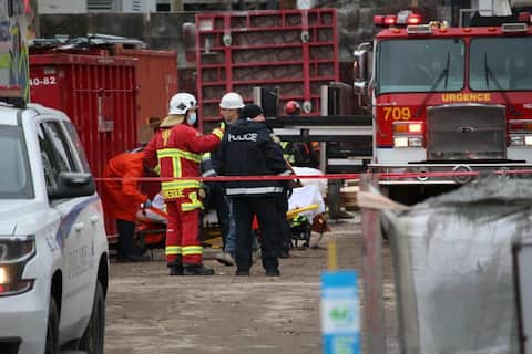 Mortal acidente de trabalho no setor de Sainte-Foy