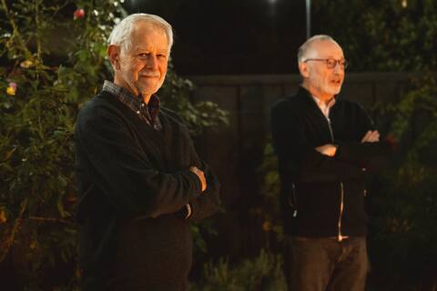 His neighbors tell him that he won the Nobel in economics!