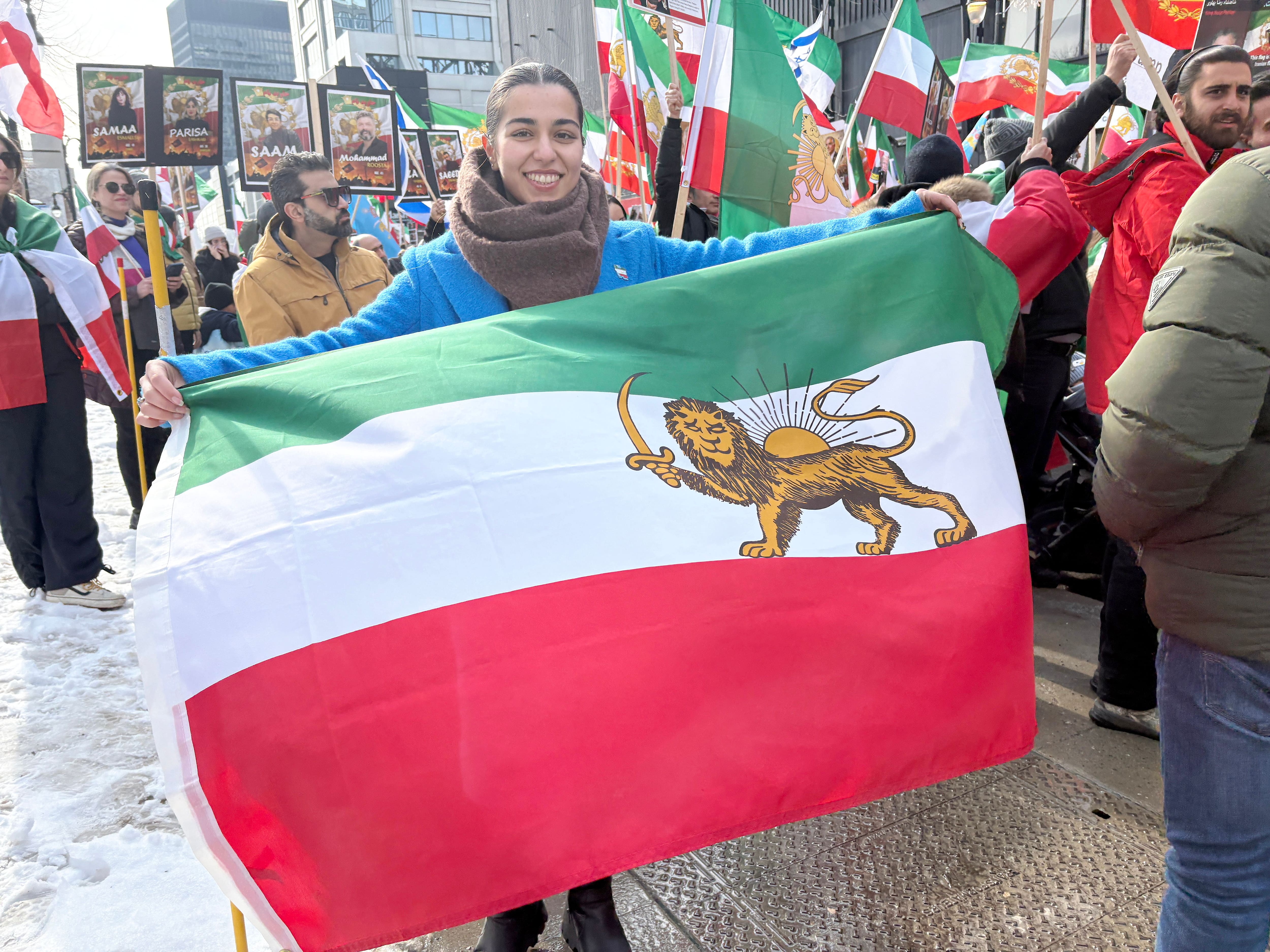 フラッペ イスラエル – アメリカ: Des Iranines en Lice à Montréal