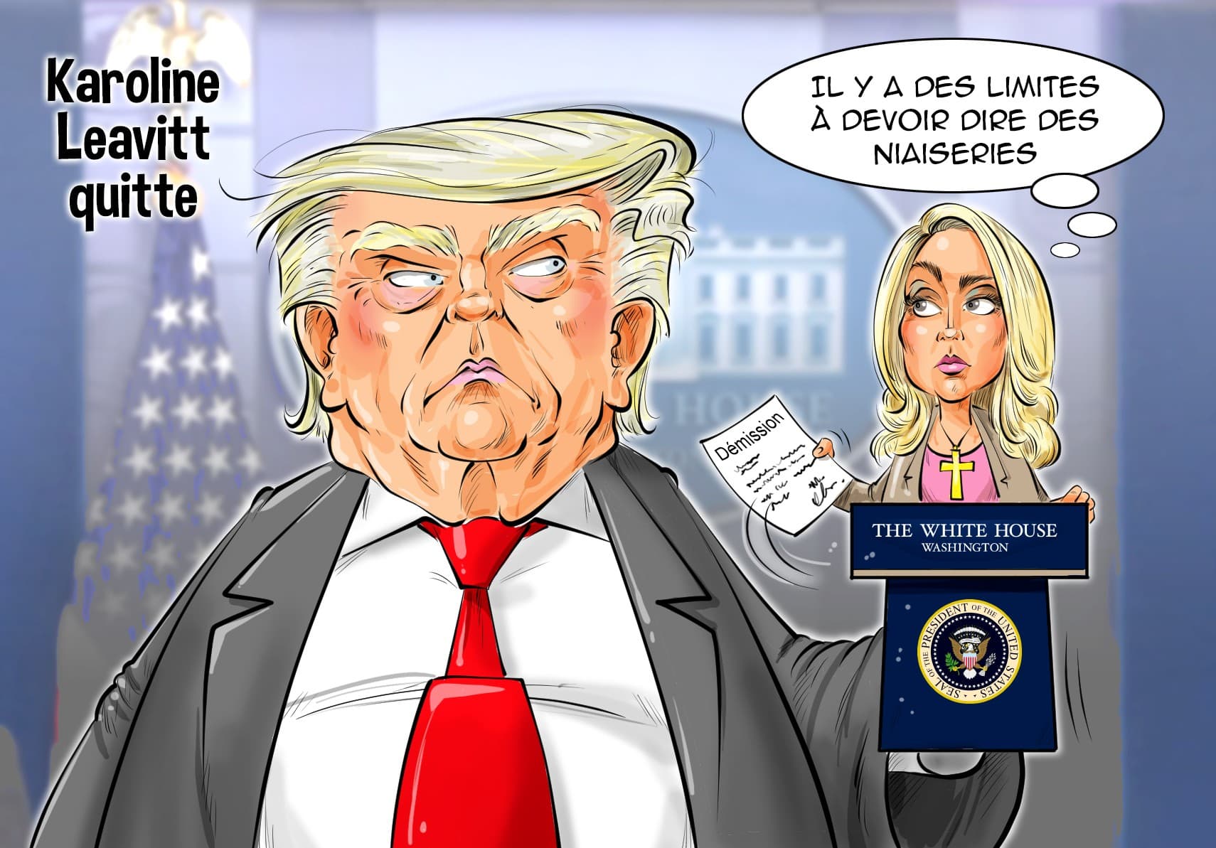 La caricature d'Ygreck