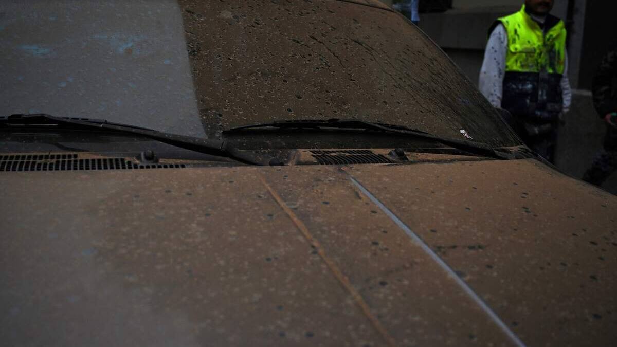 EN IMAGES | Une couche de poussière orange recouvre une partie de l’Espagne