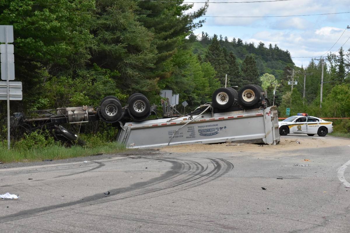 Grave accident à SaintAlphonseRodriguez une femme de 20 ans perd la