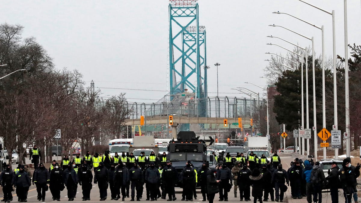 Le pont Ambassador rouvert à la circulation