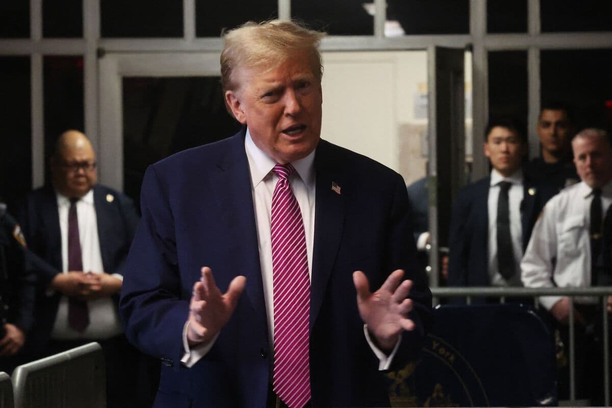 Proc&egrave;s de Trump: la s&eacute;lection du jury entre dans sa phase finale