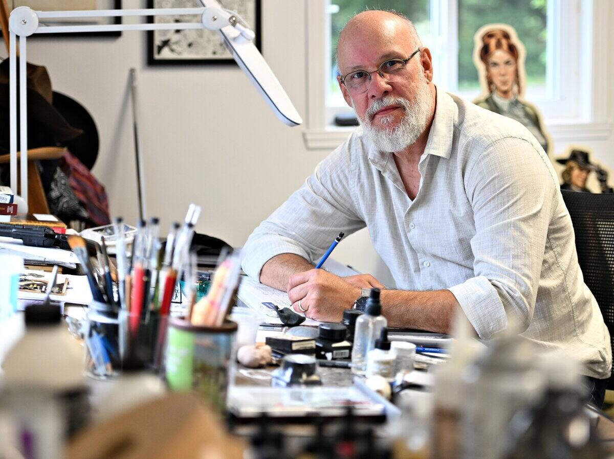 Sur la piste des légendaires Calamity Jane et Wild Bill Hickok avec le bédéiste Jacques Lamontagne