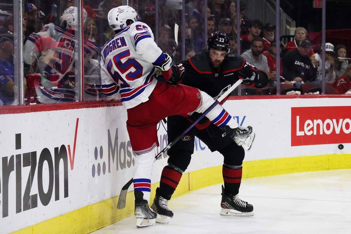 &Agrave; TVA Sports: Hurricanes c. Rangers