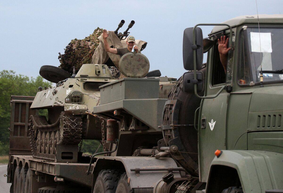 La Russie dit avoir d&eacute;truit un d&eacute;p&ocirc;t d'armes livr&eacute;es par l'OTAN dans l'ouest de l'Ukraine