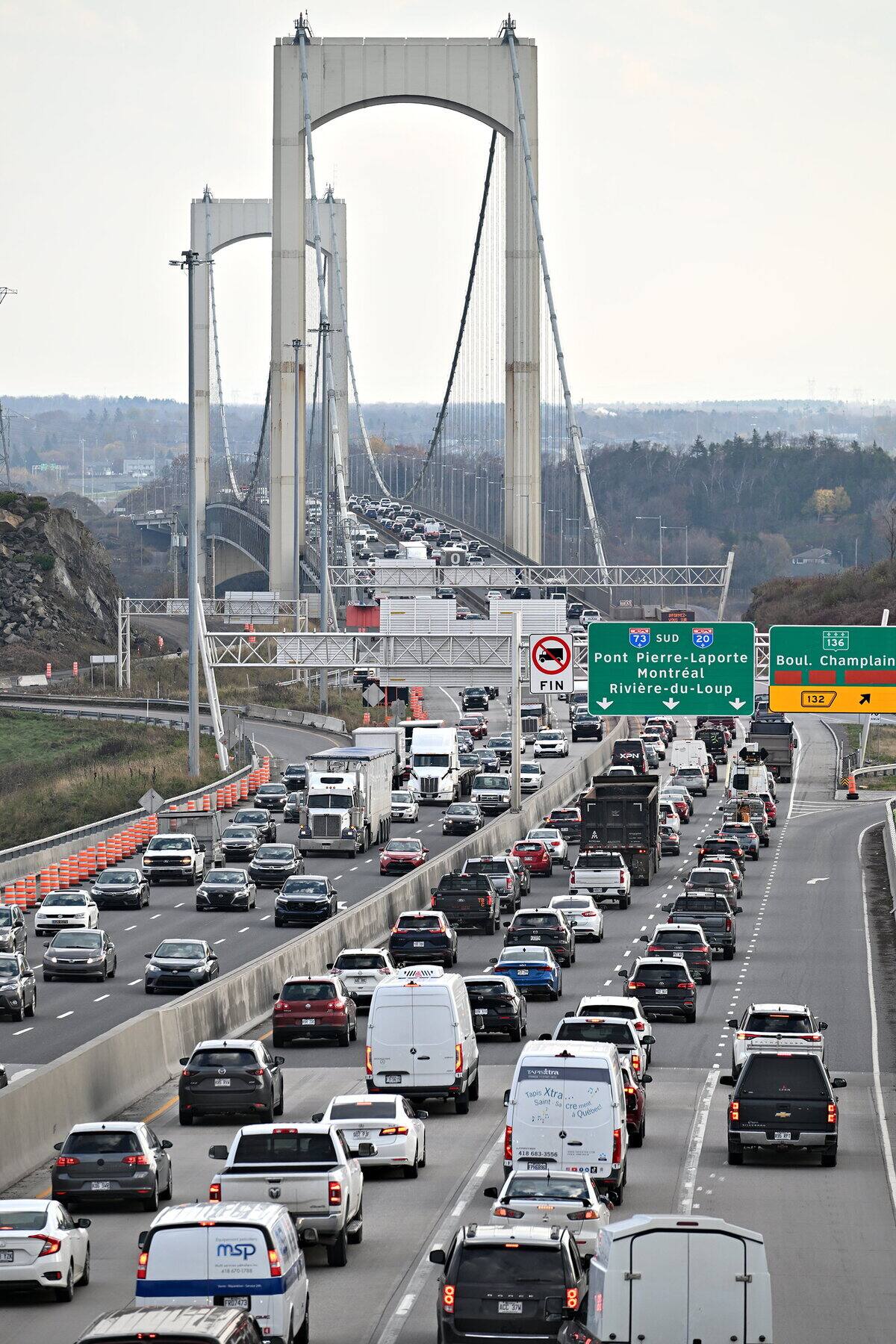 Armez-vous de patience, la congestion est là pour de bon à Québec | JDQ