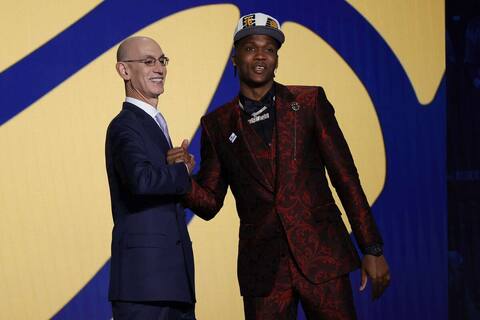 Repêché par les Pacers, Bennedict Mathurin marque l'histoire de la NBA