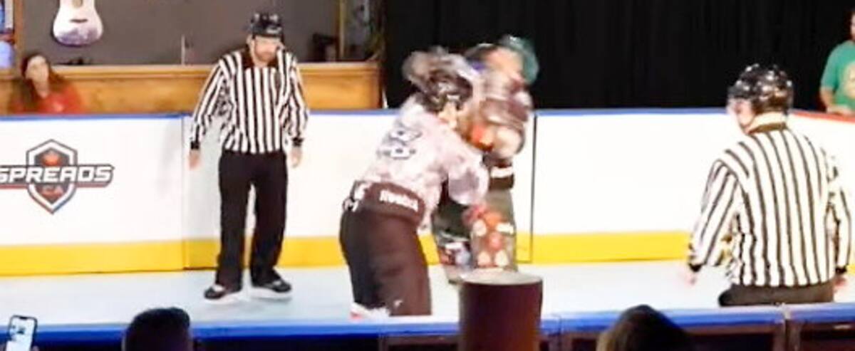 Des Québécois vedettes d'une ligue qui propose «les bagarres du hockey sans le jeu du hockey»