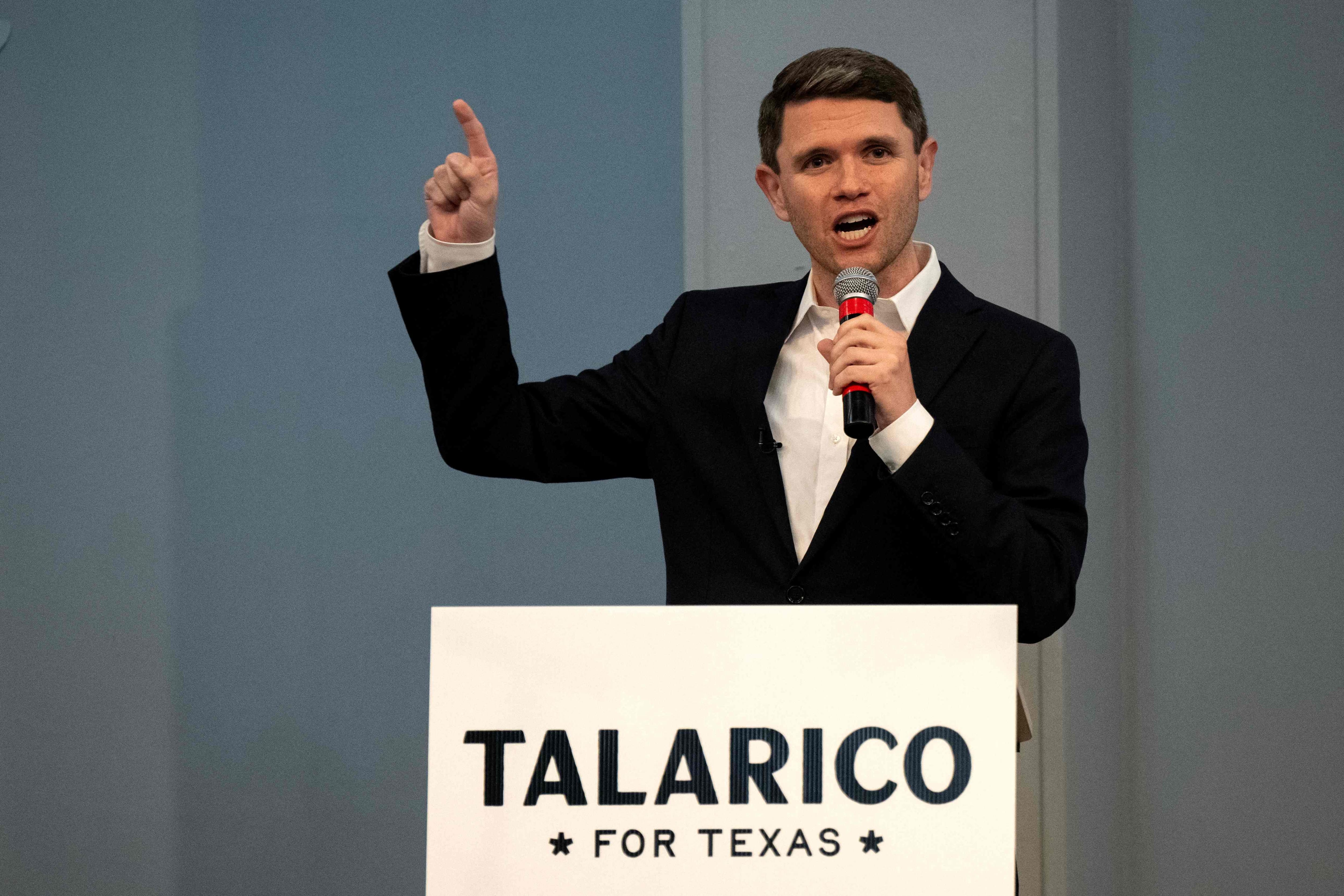 Le candidat démocrate au poste de sénateur du Texas, James Talarico