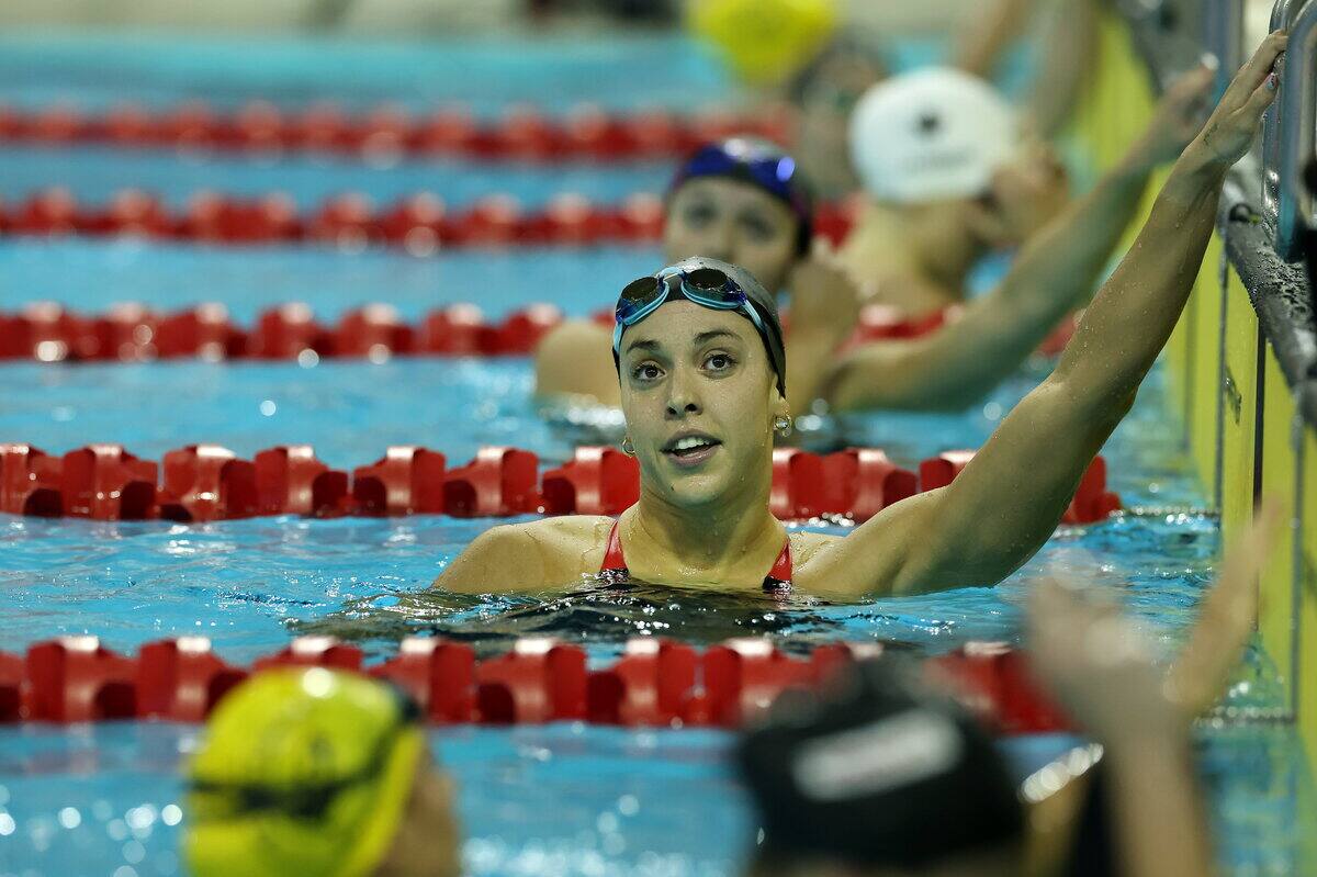 Jeux olympiques: les Canadiennes peinent au relais 4 x 100 m, mais arrachent leur place en finale