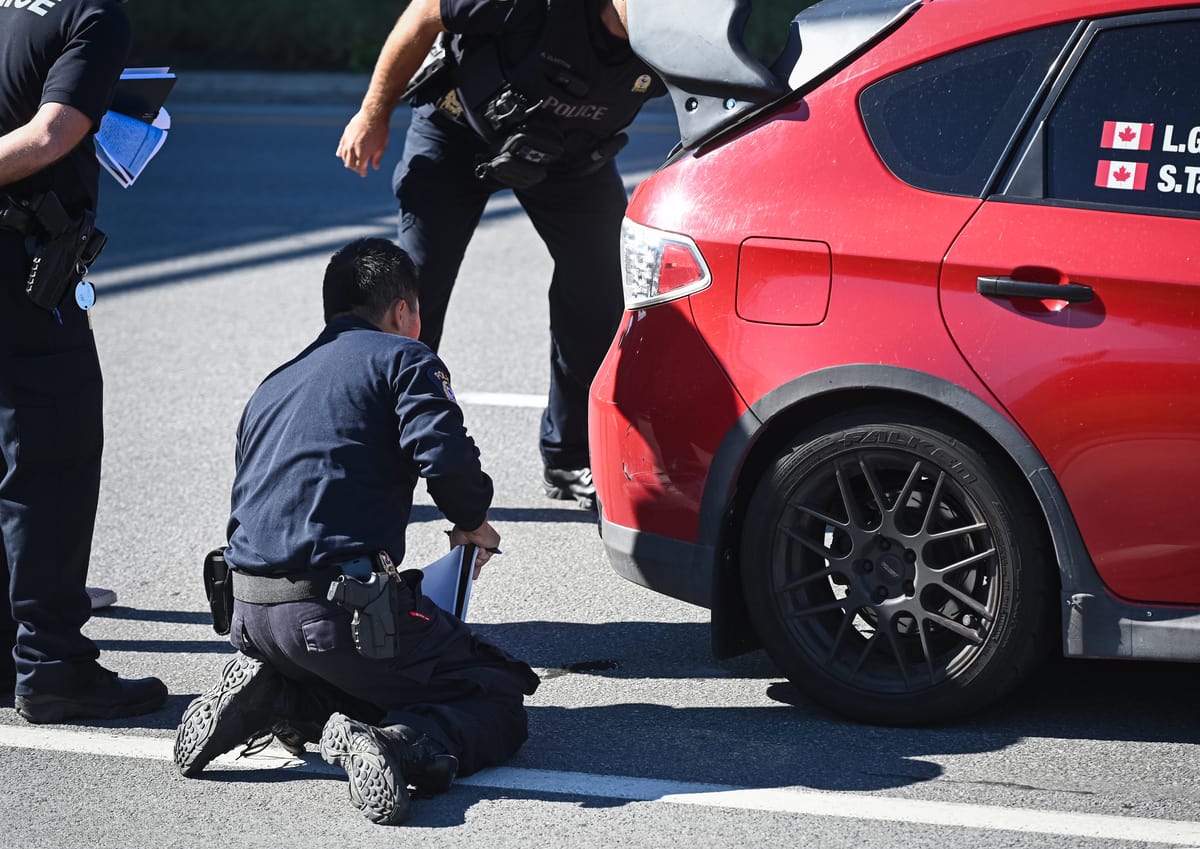 Rage au volant mortelle: une automobiliste aurait fonc&eacute; sur un autre conducteur qui sortait de son v&eacute;hicule