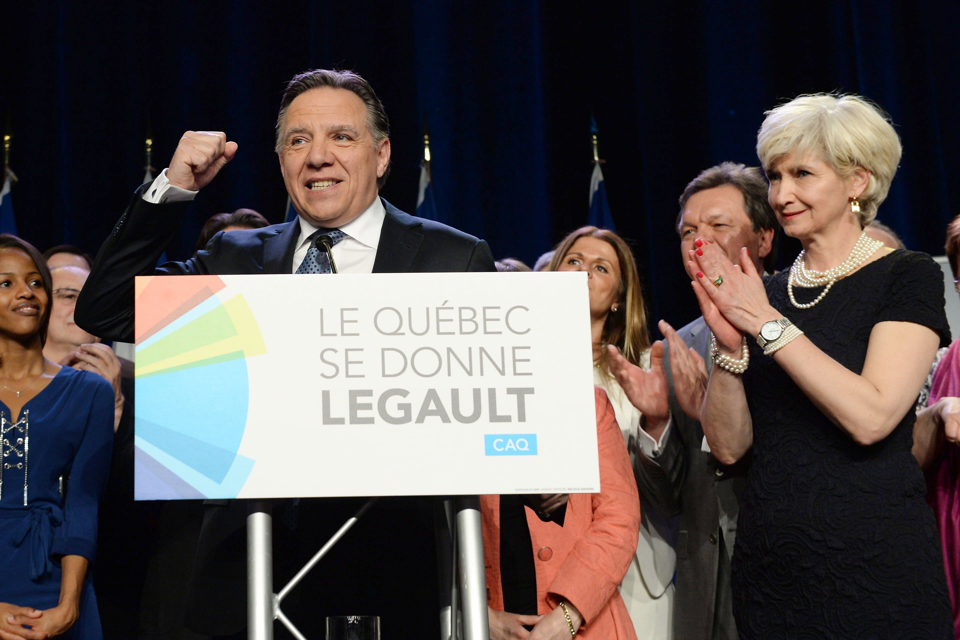  «Le Québec se donne Legault».