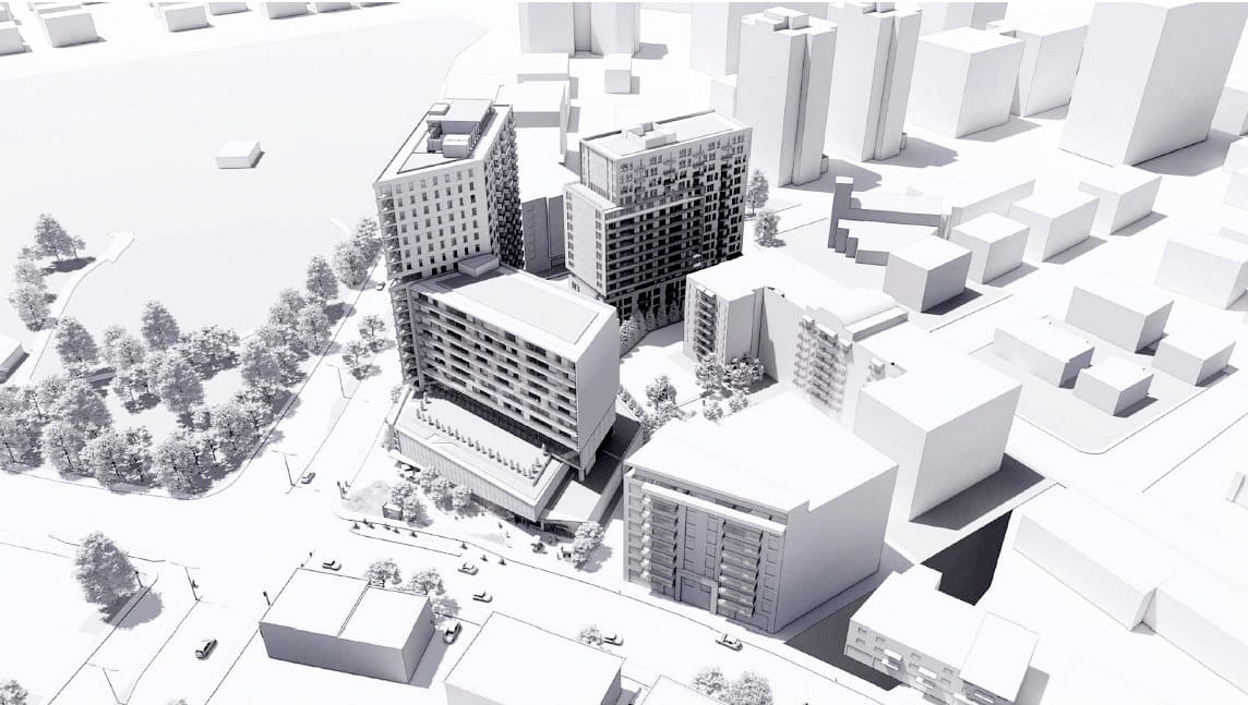 Ligne bleue du métro: feu vert à un projet immobilier de 19 étages et 100 M$