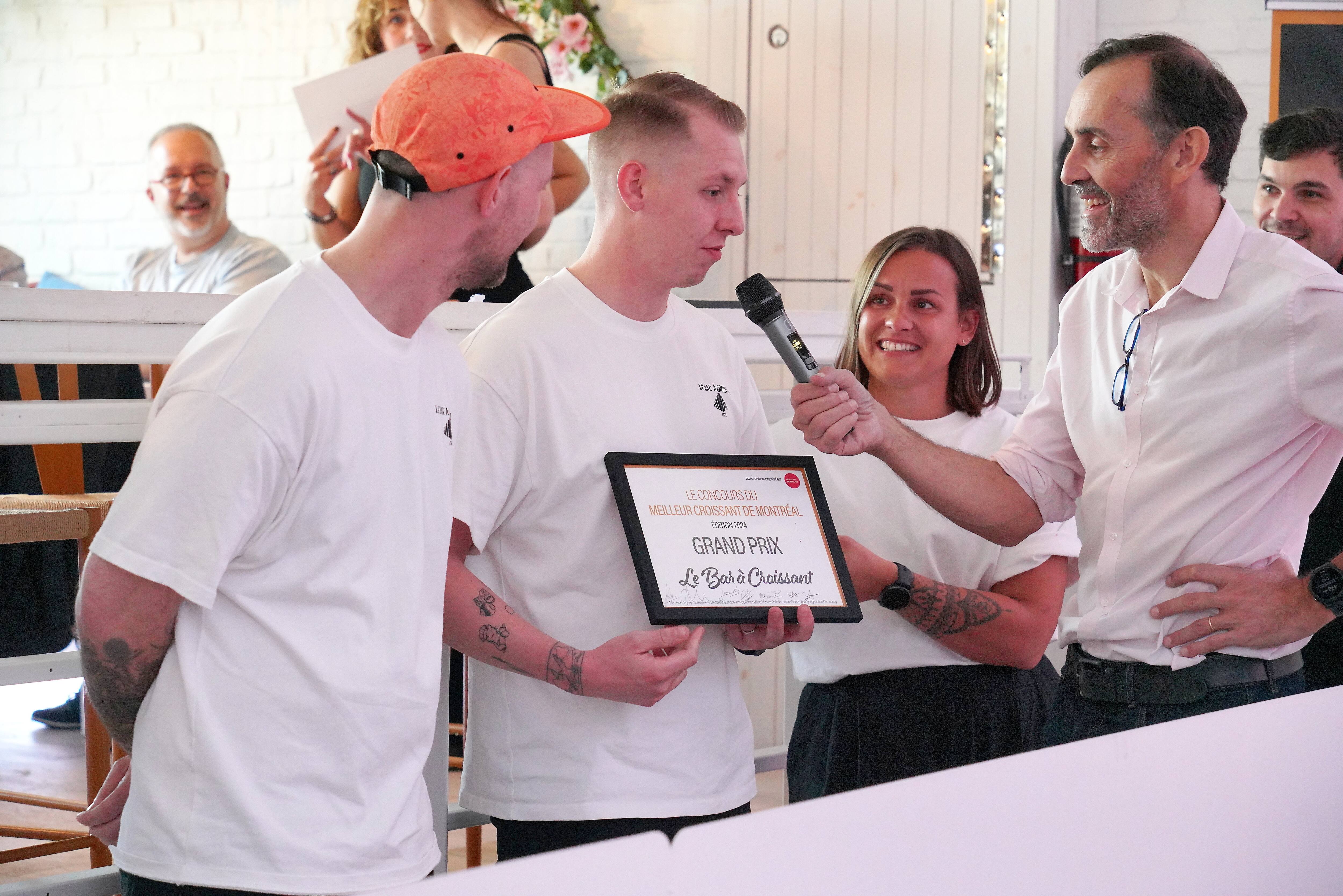 Et le gagnant du concours du meilleur croissant du grand Montréal est