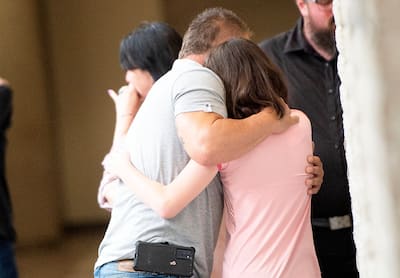 A cross has been planted where a teenager was tragically hacked to death on a scooter on Chemin Sainte-Thérèse in Carignan, Monterrey.