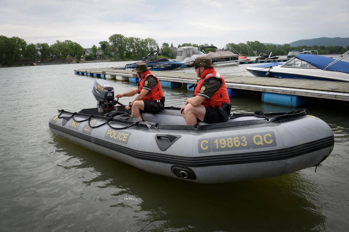 Une noyade lors d’une possible fête sur un ponton à MontSaintHilaire